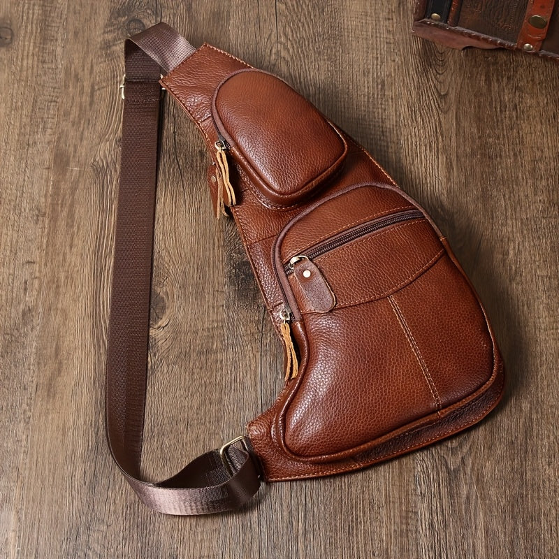 Sling Bag Läder Crossbody