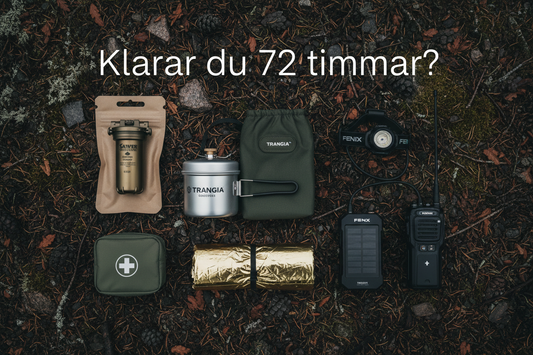 7 saker du måste ha hemma vid kris – komplett guide för Sverige 2026
