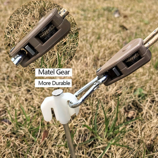 Tältfästen Metall 4/8-pack