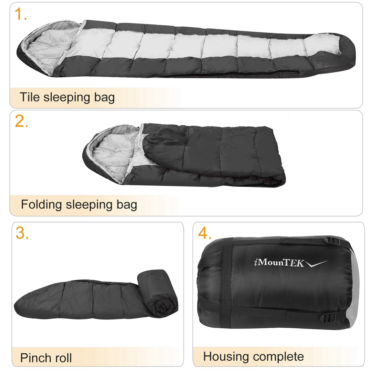 DEEPNORTH Nordic Sleep -5 tre-säsongers sovsäck -5°C med kompakta och bekväma funktioner för utomhusbruk.