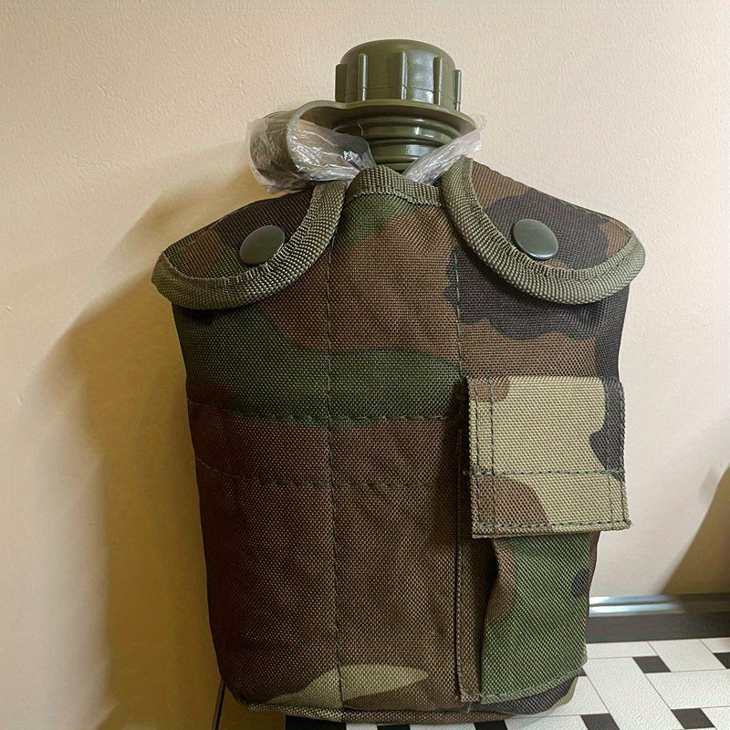 Taktisk Termos Kamouflage - Isolerad Fältflaska 304 Stål