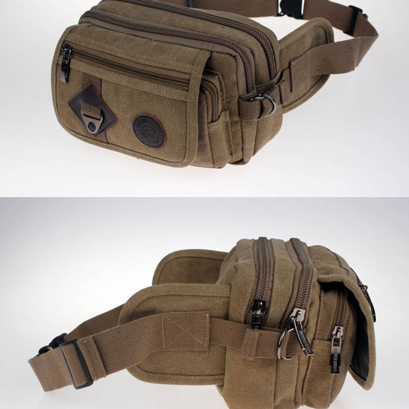Taktisk Midjeväska - Multifunktionell Survival Waist Bag