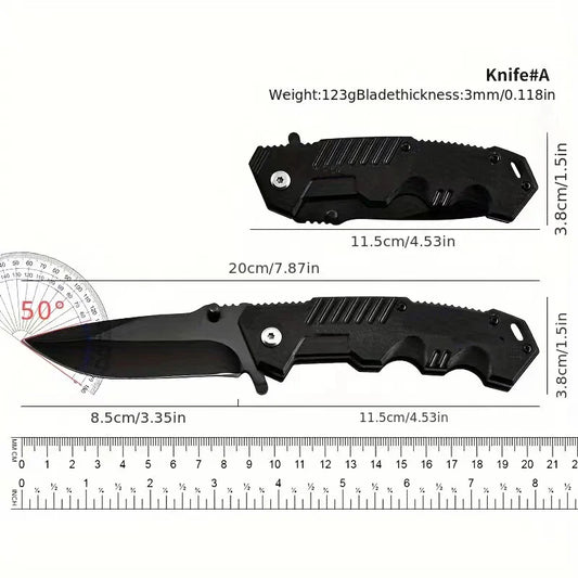 Fällkniv Överlevnad Svart - NNEOBA Survival Knife 20cm