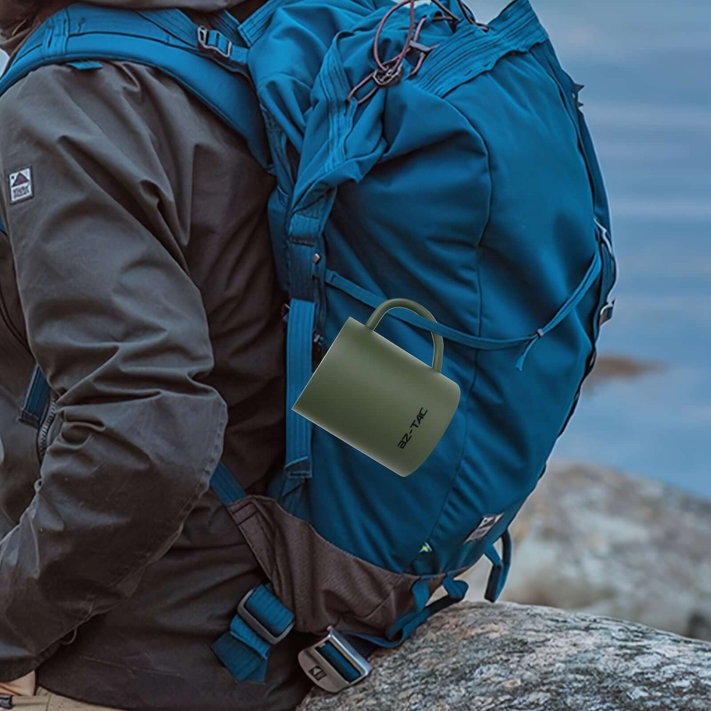 Outdoor-Mugg Dubbelväggig 300/450ml - Isolerad Rostfritt Stål