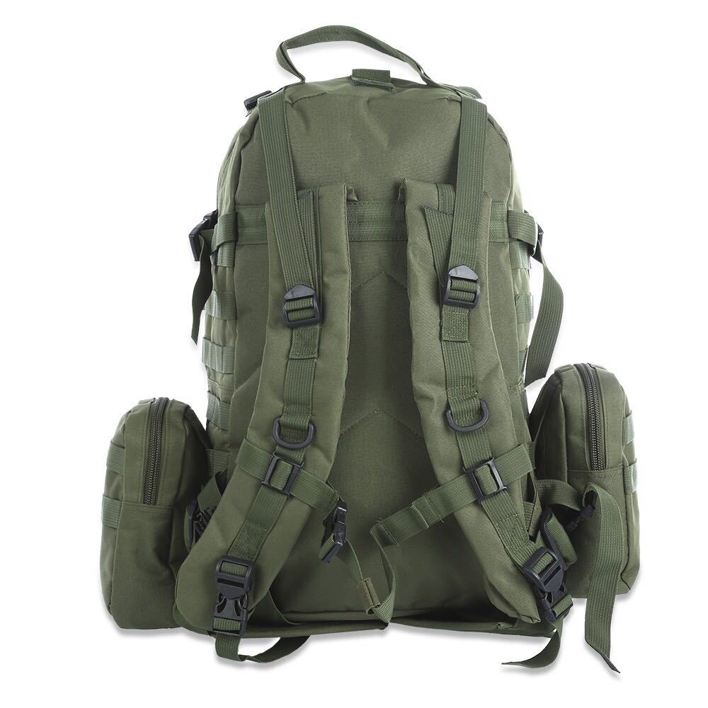 Taktisk Ryggsäck 50L – MOLLE för vandring & expedition