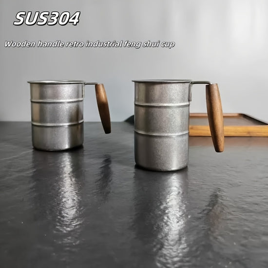 SUS304 Rostfritt Stl Vattenmugg Kaffemugg Vintage Industriell Serie Utomhus Campingmugg Essentiell Vattenmugg fr Kk Utomhus Picknick Perfekt  Semester Fdelsedagspresent Finns i 360ml500ml