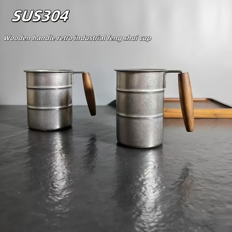 SUS304 Rostfritt Stl Vattenmugg Kaffemugg Vintage Industriell Serie Utomhus Campingmugg Essentiell Vattenmugg fr Kk Utomhus Picknick Perfekt  Semester Fdelsedagspresent Finns i 360ml500ml