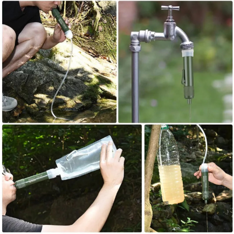 Vattenfilter Mini 4000L - NNEOBA Portabelt Överlevnadsfilter